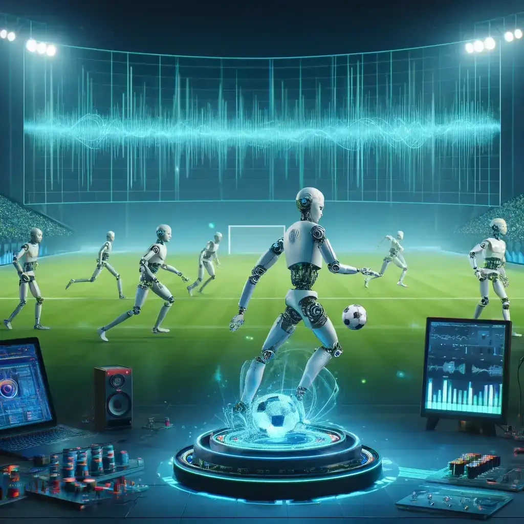 ai advancements robots play soccer